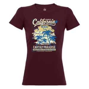 Γυναικείο t-shirt "California" - βαμβάκι, γυναικεία - 3
