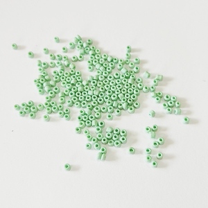Χάντρα γυάλινη πράσινο βεραμάν - γυαλί, χάντρες - 2