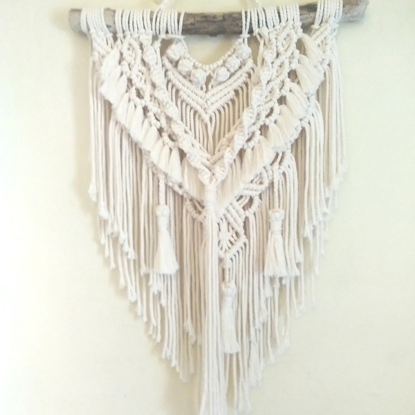 Macrame boho decor - μακραμέ