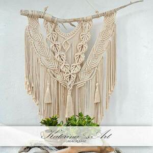 Macrame wall decor - μακραμέ