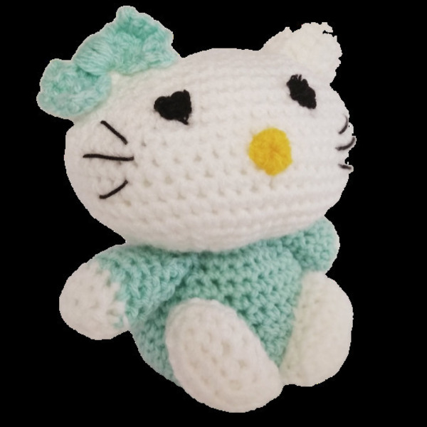 Πλεκτό amigurumi Hello Kitty - κορίτσι, αγόρι