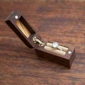 Ξύλινη θήκη για δαχτυλίδι minimal - ξύλο, minimal, κοσμήματα, κουτιά αποθήκευσης