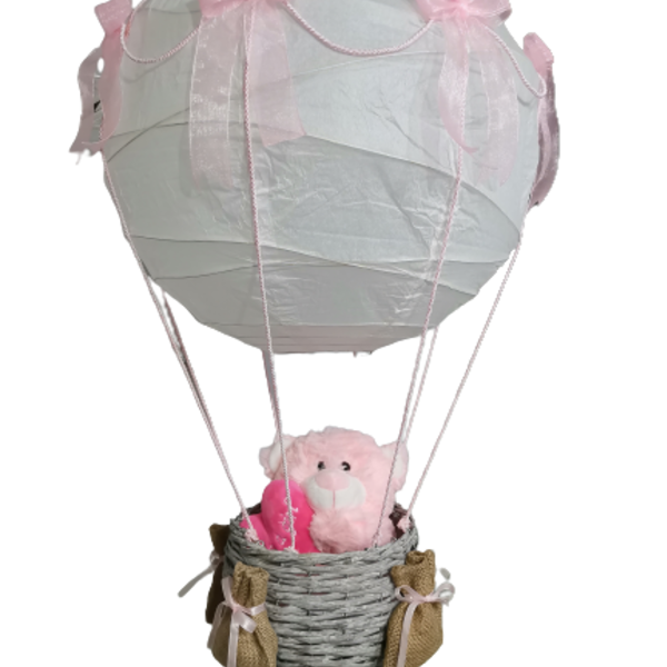 Παιδικό φωτιστικό οροφής αερόστατο - δώρα για βάπτιση, δώρα γενεθλίων, δώρο γέννησης, οροφής, παιδικά φωτιστικά, φωτιστικά οροφής - 2