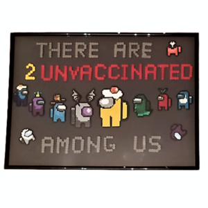 Among Us_ funny_pixelart - πίνακες & κάδρα