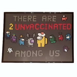 Among Us_ funny_pixelart - πίνακες & κάδρα - 4