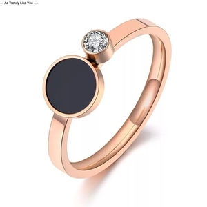 Locker Trendy Titanium Stainless Steel ring - βεράκια, ατσάλι, σταθερά, φθηνά
