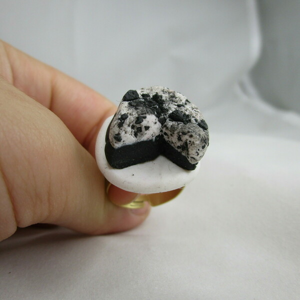 Δαχτυλίδι τούρτα Oreo - πηλός, μικρά, αυξομειούμενα, φθηνά - 2