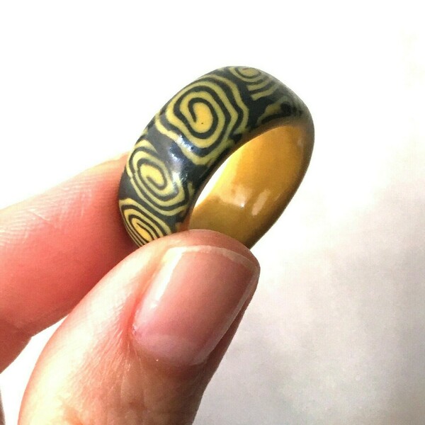 Δαχτυλίδι από πολυμερικό πηλό - χρωματιστό, πηλός, βεράκια, σταθερά, φθηνά - 3