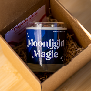 Moonlight Magic Αρωματικό Κερί Σόγιας 220gr - αρωματικά κεριά - 5