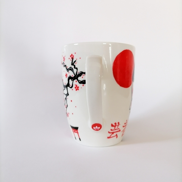 Κούπα Geisha - πηλός, πορσελάνη, κούπες & φλυτζάνια - 5
