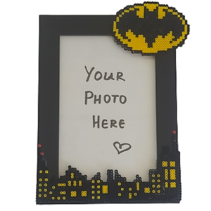 Batman pixelart frame - ξύλο, γυαλί, πλαστικό, σπίτι, κορνίζες - 2