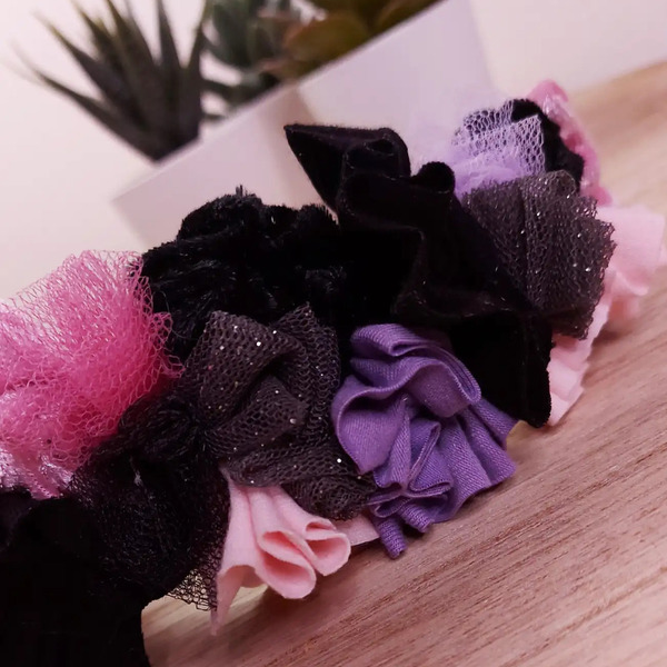 Extra Glam Headpiece purple - headbands - 2