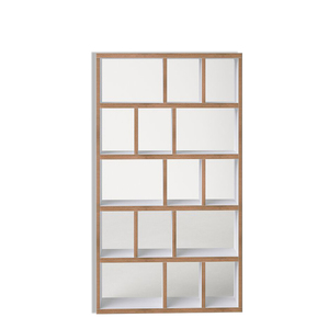 Βιβλιοθήκη Epiplo Handmade,απο λευκή μελαμίνη 150x80x20 YxΠxB - διακόσμηση