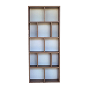 Βιβλιοθήκη Epiplo Handmade,απο μελαμίνη απόχρωση ξύλου 142x60x20 YxΠxB - διακόσμηση