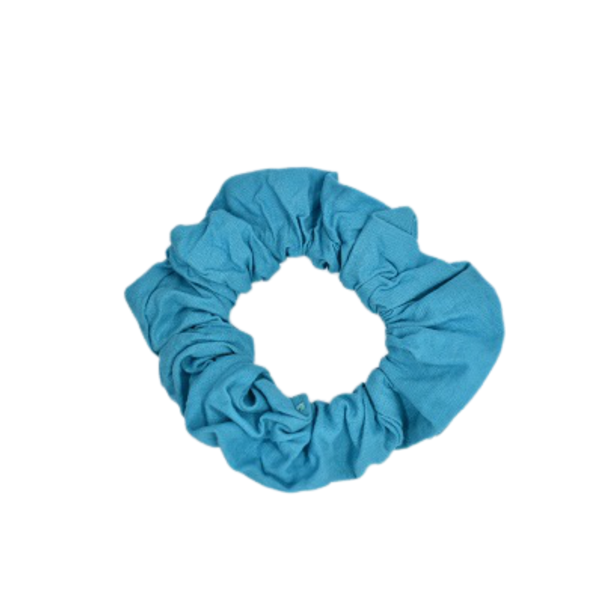 Scrunchies σε γαλάζιες αποχρώσεις τιμή/ τμχ. - λαστιχάκια μαλλιών - 5