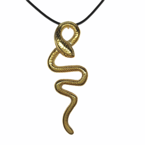 Γυναικείο ασημένιο κολιέ- μενταγιόν ΦΙΔΙ ασημί ή χρυσό μεγαλο - ασήμι 925, μακριά, επιπλατινωμένα, επιχρυσωμένο στοιχείο, μενταγιόν