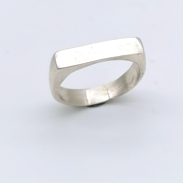 Χειροποίητο Δαχτυλίδι Liny - ασήμι, επιχρυσωμένα, μικρά, σταθερά
