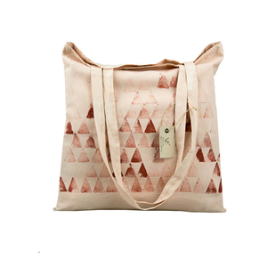 Υφασμάτινη οικολογική τσάντα ώμου βαμβακερη ζωγραφισμένη στο χέρι | Περιστεριώνες Τήνου - ύφασμα, ώμου, all day, tote, πάνινες τσάντες - 2