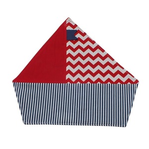 Παιδικό σουπλά (40x35 εκ.) 1 τεμάχιο - καραβάκι με κόκκινα πανιά - ύφασμα, αγόρι, χειροποίητα, σουπλά, για παιδιά - 2