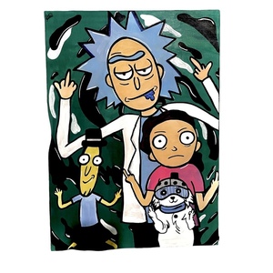 Rick and Morty - πίνακες ζωγραφικής, πίνακες & κάδρα