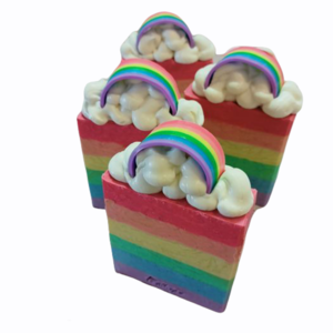 Ουράνιο τόξο Rainbow cloud soap 150gr - χεριού, προσώπου, σώματος
