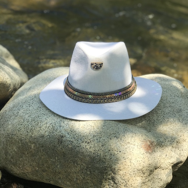 Ψάθινο καπέλο - beach glam - ψάθινα - 3