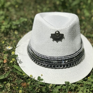 Ψάθινο καπέλο - boho vibe - ψάθινα - 3