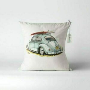 51 Βρεφικό Διακοσμητικό Μαξιλάρι ¨Vw Beetle¨ - αγόρι