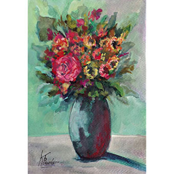 Βάζο με λουλούδια - πίνακες & κάδρα, πίνακες ζωγραφικής