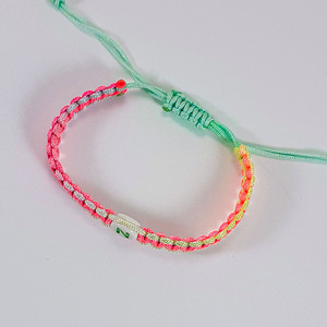 Βραχιόλι για παιδιά με γράμμα/0-5 ετών/ Bracelet for children with with a letter-Αντίγραφο - μακραμέ, κορδόνια, μάτι, χεριού, αυξομειούμενα - 2