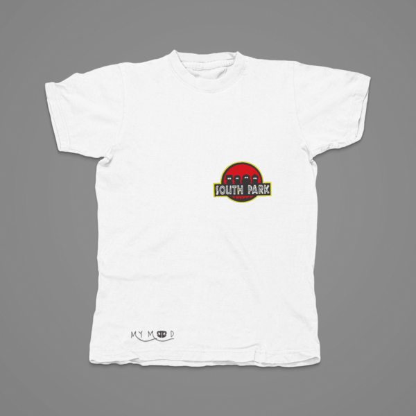 Βαμβακερό μπλουζάκι με κεντητό σχέδιο South Park - βαμβάκι, κεντητά, δώρο - 2
