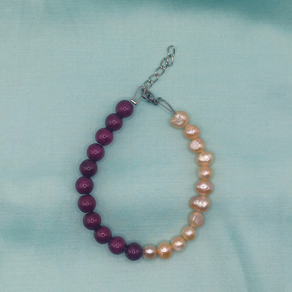 Chaolite and pearls combination - αυξομειούμενα, φθηνά - 4