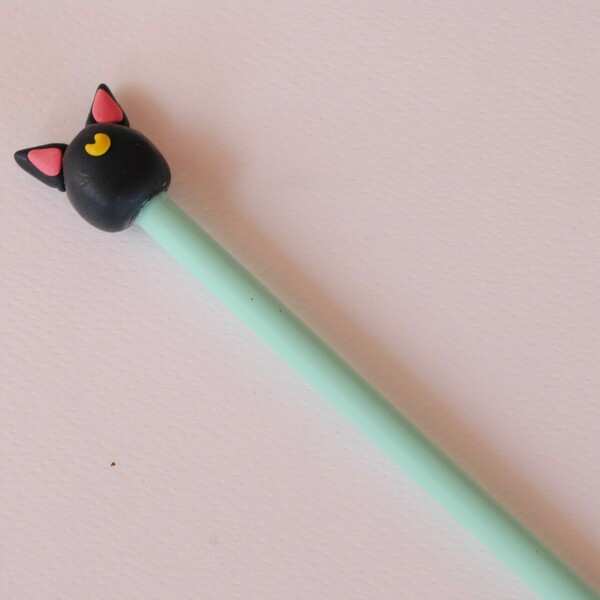 Μολύβι με γάτα Sailor Moon - δώρο, σχολικό - 3