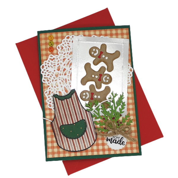 Χριστουγεννιάτικη κάρτα, Gingerbread cookies - χριστουγεννιάτικο, ευχετήριες κάρτες