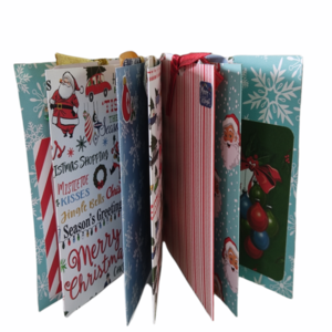 Χριστουγεννιάτικο ρετρό άλμπουμ για φωτογραφίες - δώρο, χειροποίητα, άλμπουμ, χριστουγεννιάτικα δώρα, άγιος βασίλης - 2
