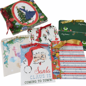 Χριστουγεννιάτικο ρετρό άλμπουμ για φωτογραφίες - δώρο, χειροποίητα, άλμπουμ, χριστουγεννιάτικα δώρα, άγιος βασίλης - 4