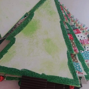 Christmas tree guest book - ευχετήριες κάρτες - 3