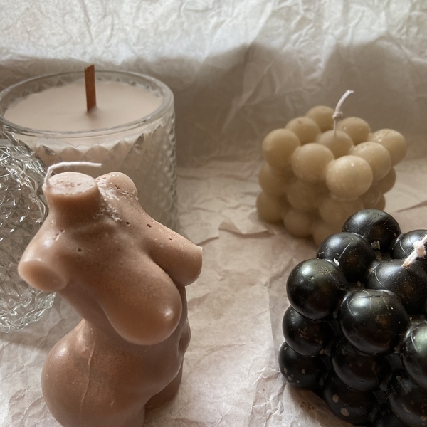 Greek goddess candle “Rhea” - διακοσμητικά, κεριά, κεριά & κηροπήγια - 4