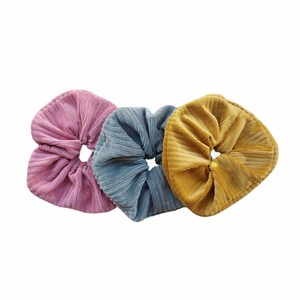 3 large scrunchies Λαστιχάκια μαλλιών1 - ύφασμα, βελούδο, για τα μαλλιά, λαστιχάκια μαλλιών