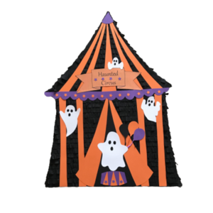 Πινιάτα στοιχειωμένο τσίρκο με φαντάσματα ύψος 50 εκ. - halloween, πινιάτες, πάρτυ γενεθλίων