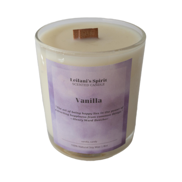 Φυτικό αρωματικό κερί σόγιας – Vanilla (Βανίλια) - αρωματικά κεριά