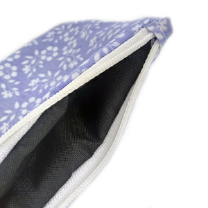Pouch-κασετίνα Purple flow 10x22 cm - κασετίνες, καλλυντικών, ταξιδίου - 2