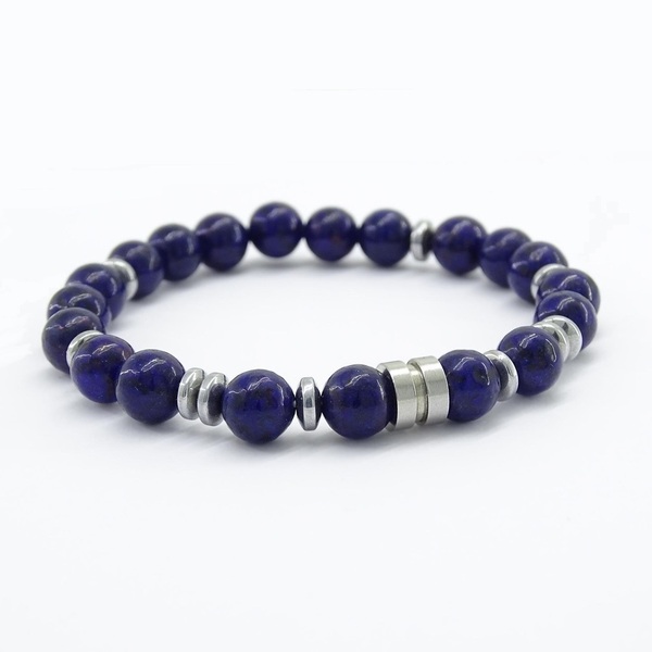 Lapis Lazuli Ανδρικό Βραχιόλι - βραχιόλια, δώρα για άντρες