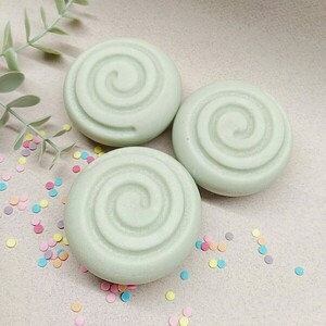 Στέρεο σαμπουάν - Shampoo Bar - για λιπαρά μαλλιά - 80γρ. - χειροποίητα - 5