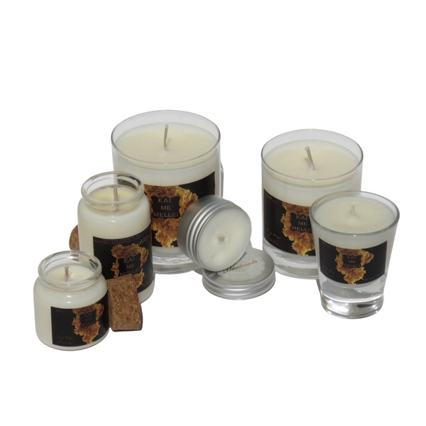 Χειροποίητο Κερί Σόγιας 50ml φελλό σειρά EasternSpices Kaimemellei - αρωματικά κεριά, διακοσμητικά, κεριά, αρωματικό χώρου, κερί σόγιας - 3