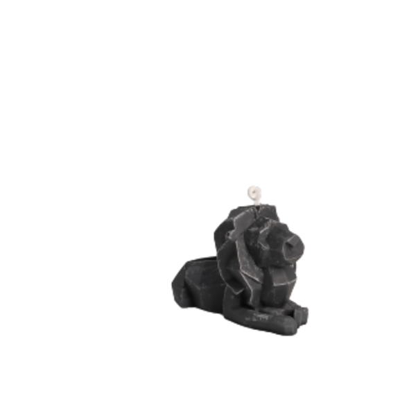 "Aslan" Minimal κερί λιοντάρι (5 εκ) - αρωματικά κεριά - 3