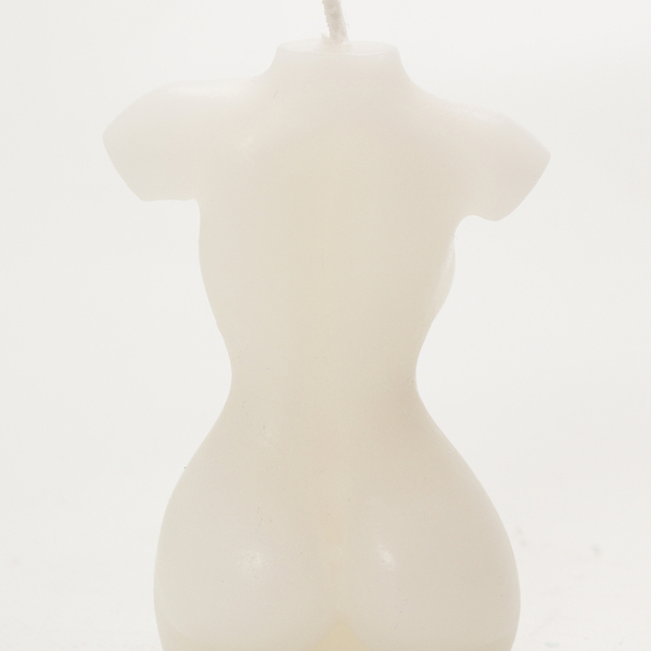 Αρωματικό Κερί Γυναικείο Σώμα - Λευκό - αρωματικά κεριά - 2