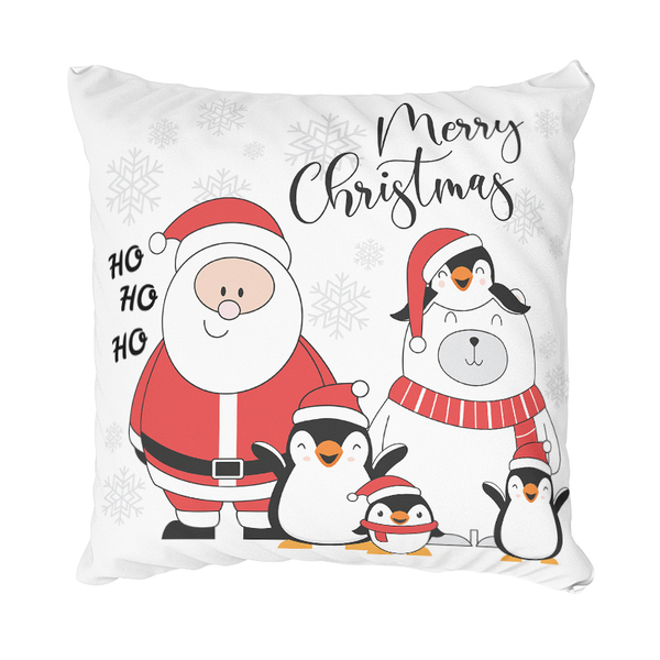 021 Σετ 2 καλύμματα μαξιλαριών με χριστουγεννιάτικο θέμα - ύφασμα, διακοσμητικά, χριστουγεννιάτικα δώρα, μαξιλάρια