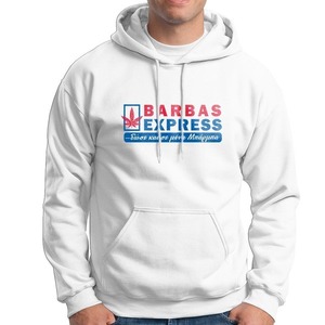 Barbas Express Hoodies White - βαμβάκι