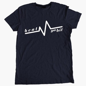 Beat ya bit - Navy - βαμβάκι, t-shirt